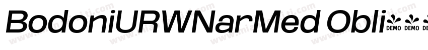 BodoniURWNarMed Obli字体转换